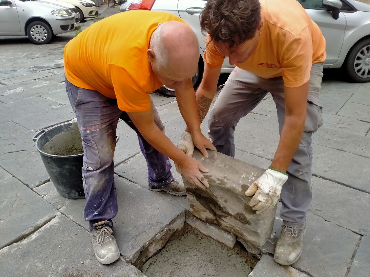 Da giovedì 23 dicembre al via i lavori di manutenzione dei lastricati in piazza della Sapienza e via della Dogana