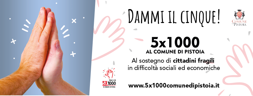 Dammi il 5! Campagna per il 5 per mille del Comune