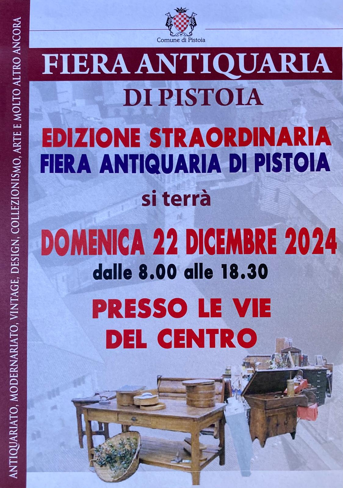 Domenica la Fiera dell’antiquariato per le vie del centro storico